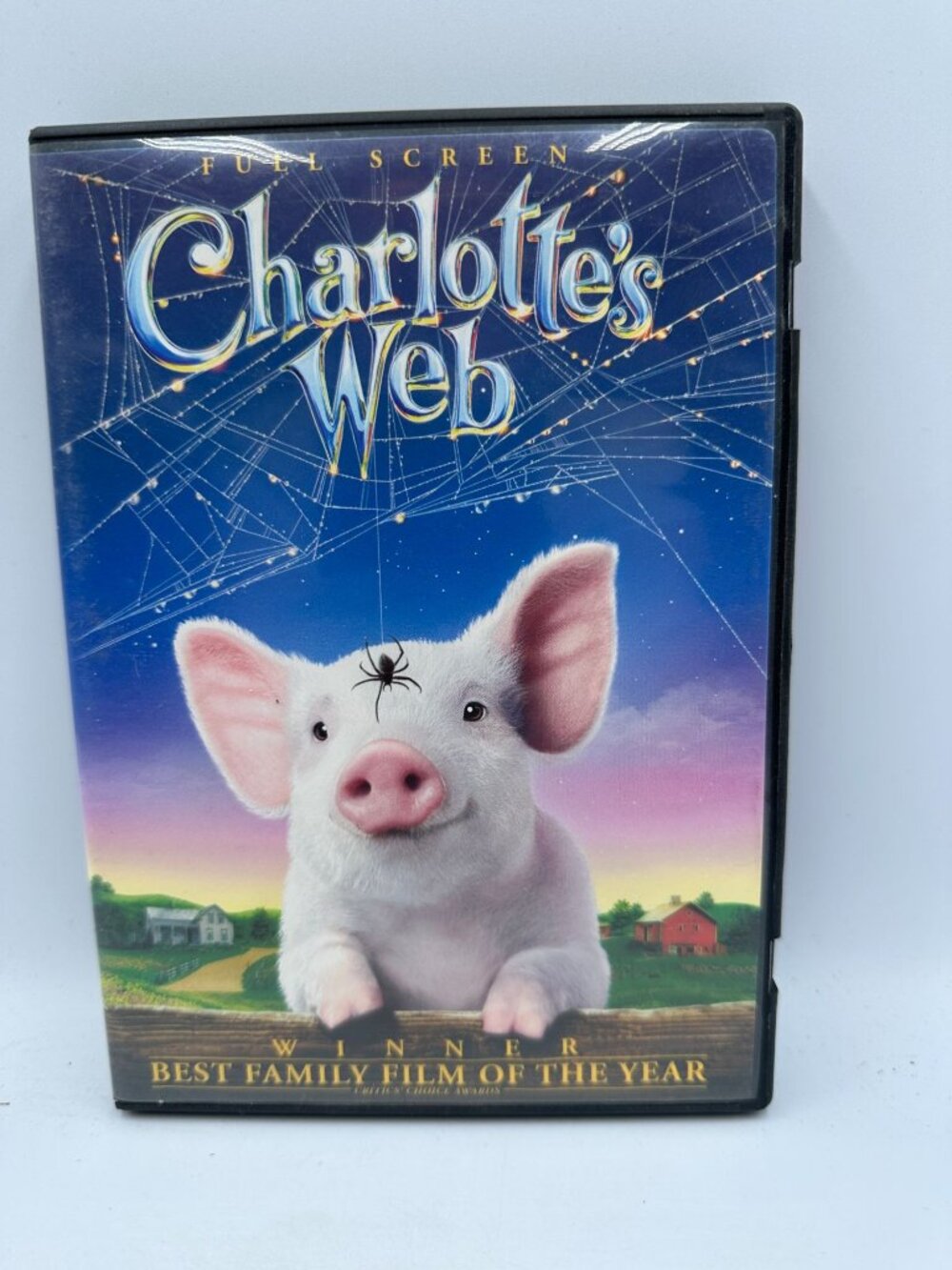 Charlottes Web Full Screen Edition DVD 2006 Dakota Fanning Family Paramount